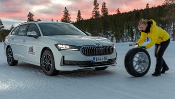 Winterreifentest von Autoflotte und die-reifentester