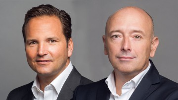 Holman Sales Director Henning Schick und Managing Director Majk Strika