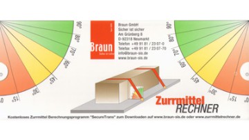 Braun Zurrmittelrechner ZMRpro