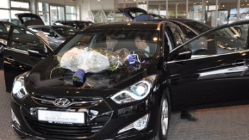Glücklicher Gewinner des Hyundai i40