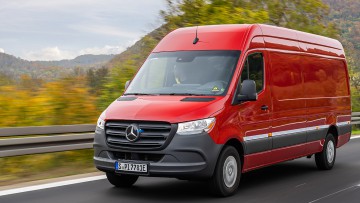 Mercedes-Benz eSprinter Testfahrt