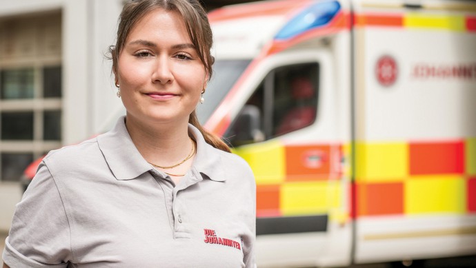 Rettungssanitäterin Alexandra Haddow