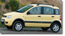 Fiat beginnt Verkauf des Panda-Erdgasmodells Fiat Panda 4x4