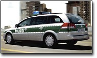 Polizeiauto Vectra