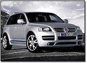 VW Touareg im Sportdress