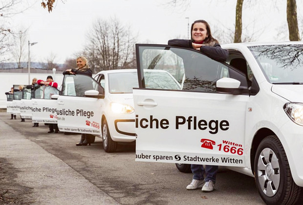 Übergabe VW eco up