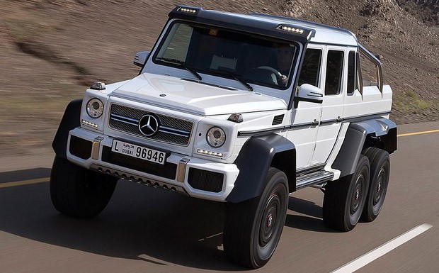 Offroader: Mercedes-Schmuckstück mit  6x6-Vortrieb