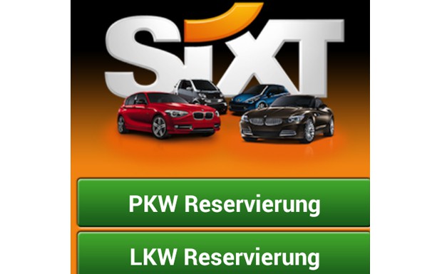 Sixt-App für Android