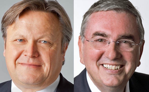 Bernhard Kerscher und Klaus Balow