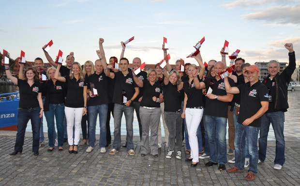 Die Teams des Run for Charity 