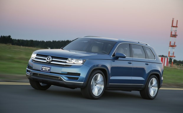 SUV-Studie: Blauer Riese von VW