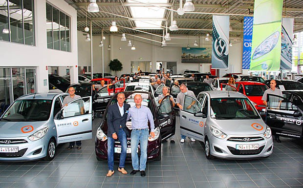 Walkenhorst Pilotprojekt Jobcar mit Striewe Zeitarbeit