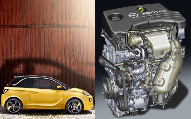 Neuer 1,0 Liter Dreizylinder-Turbo für Opel Adam