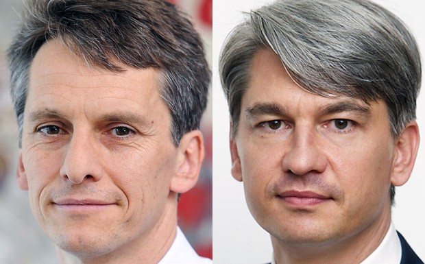 Andreas Berndt (l.) und Benedikt Schell