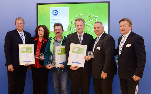 Green Fleet Award TÜV Süd