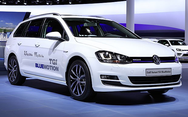 VW: Golf Variant im Erdgas-Modus