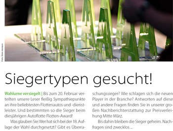 Siegertypen gesucht!