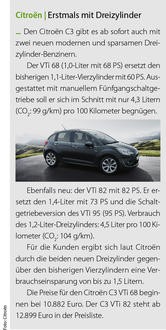 Citroën | Erstmals mit Dreizylinder