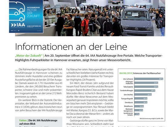 Informationen an der Leine