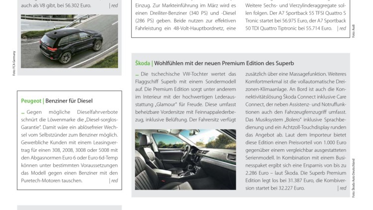 Skoda: Wohlfühlen mit der neuen Premium Edition des Superb