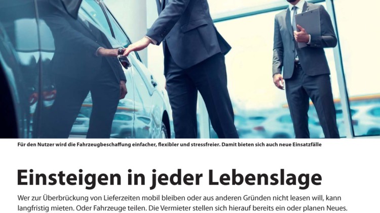 Einsteigen in jeder Lebenslage