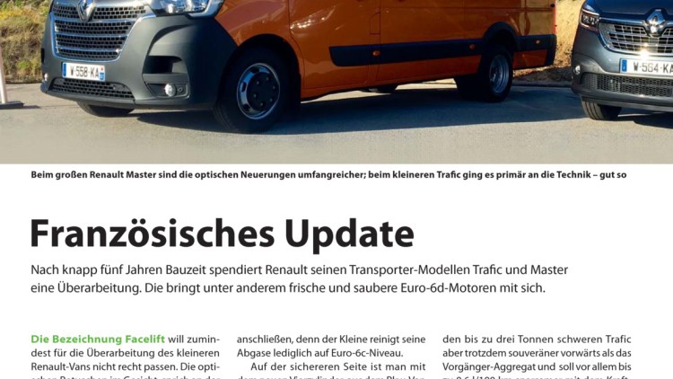 Französisches Update