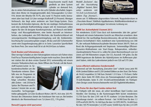 Audi S8: die neue Sportlichkeit