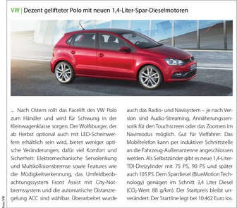 VW | Dezent gelifteter Polo mit neuen ...