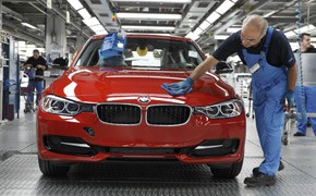 Auszeichnung: Blau-weiße Öko-Philosophie BMW Produktion