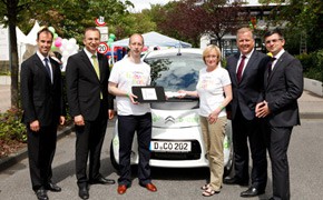 Citroën: C-Zero für L’Oréal Citroën C Zero für L'Oréal