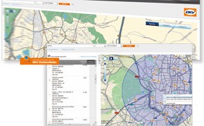 Service: DKV-Stationsfinder in neuem Gewand DKV Stationsfinder