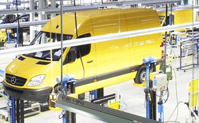 Sprinter 316 LGT: Schadstoffarm und leise Mercedes Sprinter 316 LGT