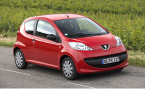 Peugeot : Gut für die Umwelt und das Flottenbudget Peugeot_107