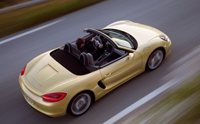 Porsche: Flach und genügsam Porsche Boxster