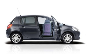 Renault Clio mit Schwenksitz