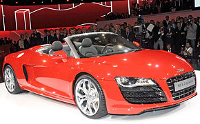 IAA-Weltpremiere: Audi enthüllt neues Topmodell R8 Spyder