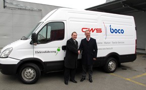 Elektromobilität: CWS-boco testet Ecodaily CWS-boco_Iveco Ecodaily