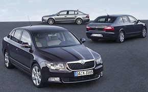 Genfer Autosalon 2008: Neuer Skoda Superb auch als Sparvariante