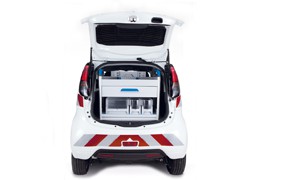 Sortimo baut Peugeot iOn um