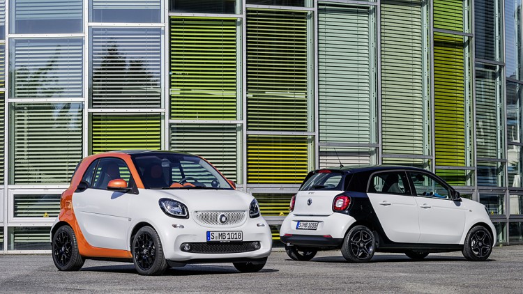 Smart Fortwo und Forfour