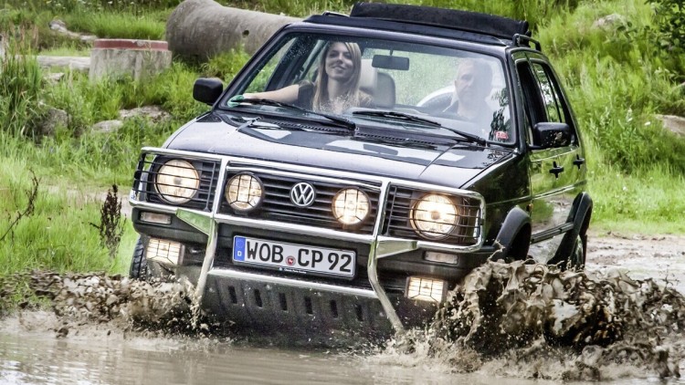 Der kleine Matscho: Lediglich von 1990 bis 1991 hat VW den Golf Country produziert