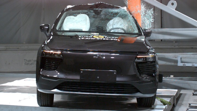 EuroNCAP-Crashtest: Vier Mal nur drei Sterne