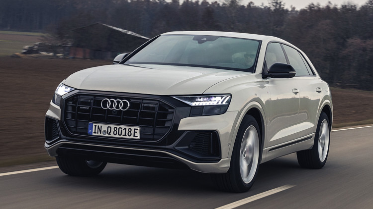 Fahrbericht Audi Q8 TFSi e: Der halbwegs elektrische Herr der Ringe