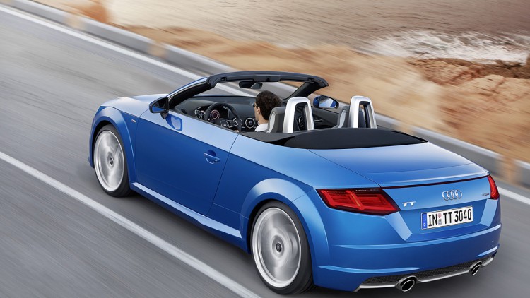 Audi: TT auch offen ein echter Sportler 