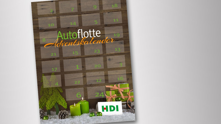 Online-Adventskalender von Autoflotte und HDI