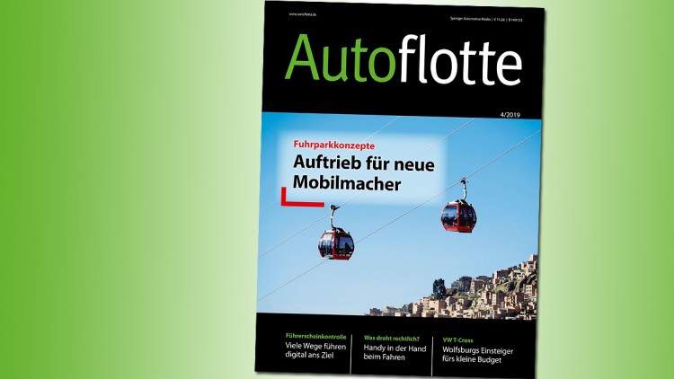 Digitale Ausgabe: Autoflotte 4/2019 jetzt als ePaper lesen!