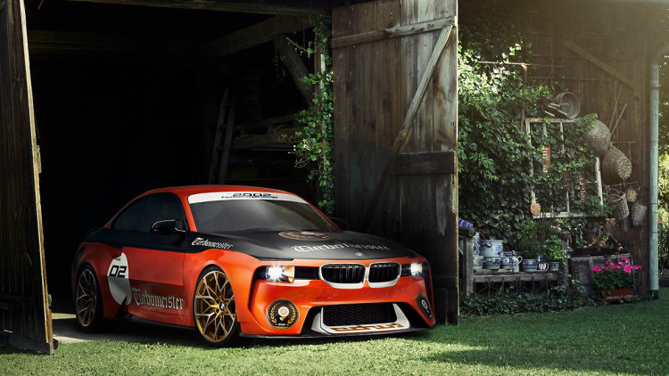 BMW 2002 Hommage: Dasselbe in Orange