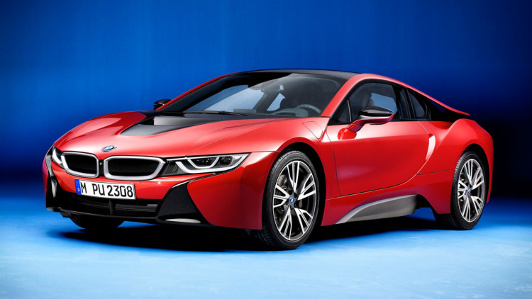 BMW i8 Protonic Red Edition: Ein Elektrosportler sieht rot