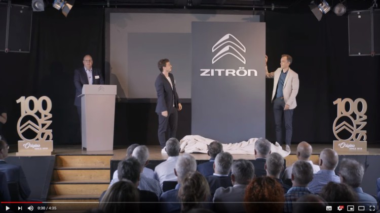 Zitrön Marketing-Gag