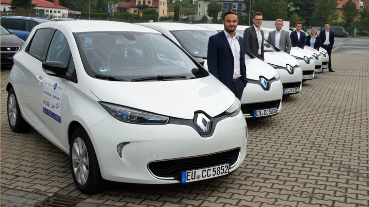 CC Unirent: Elektromobilität für Azubis